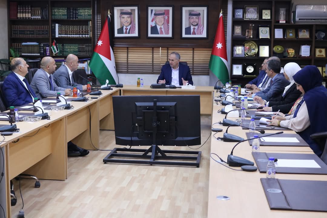 وزير العدل يلتقي وفدا من الجمعية الأردنية للمقدرين العقاريين