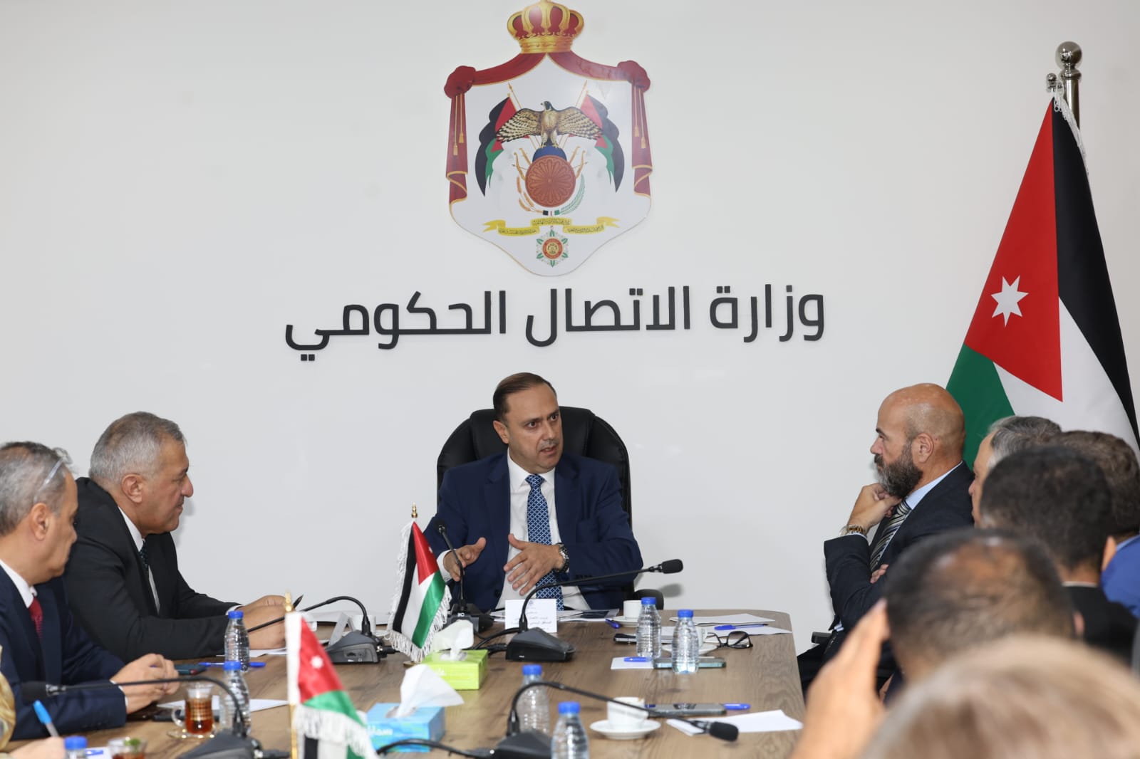 وزير الاتصال الحكومي يلتقي ممثلين عن نقابة أصحاب شركات الدعاية والإعلان