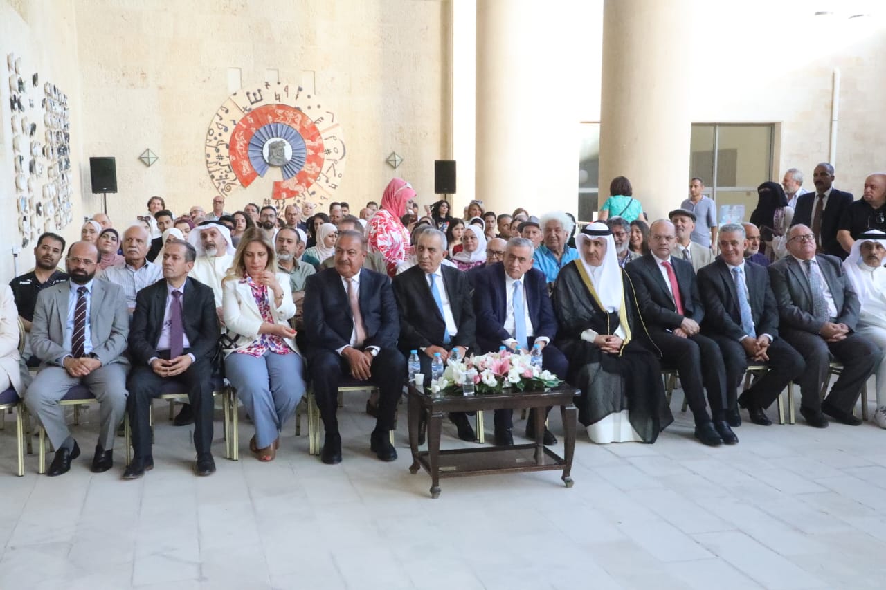 افتتاح معرض سيمبوزيوم الرسم والحروفية بالجامعة الأردنية ضمن جرش39