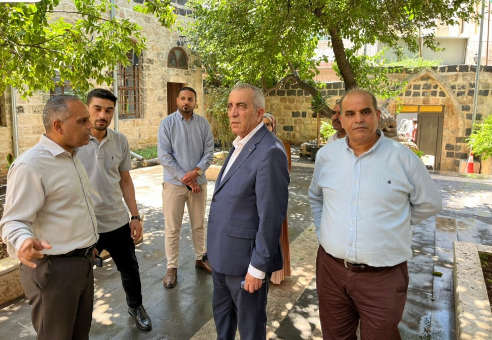 الرواشدة يتفقد مراكز وهيئات ثقافية في إربد