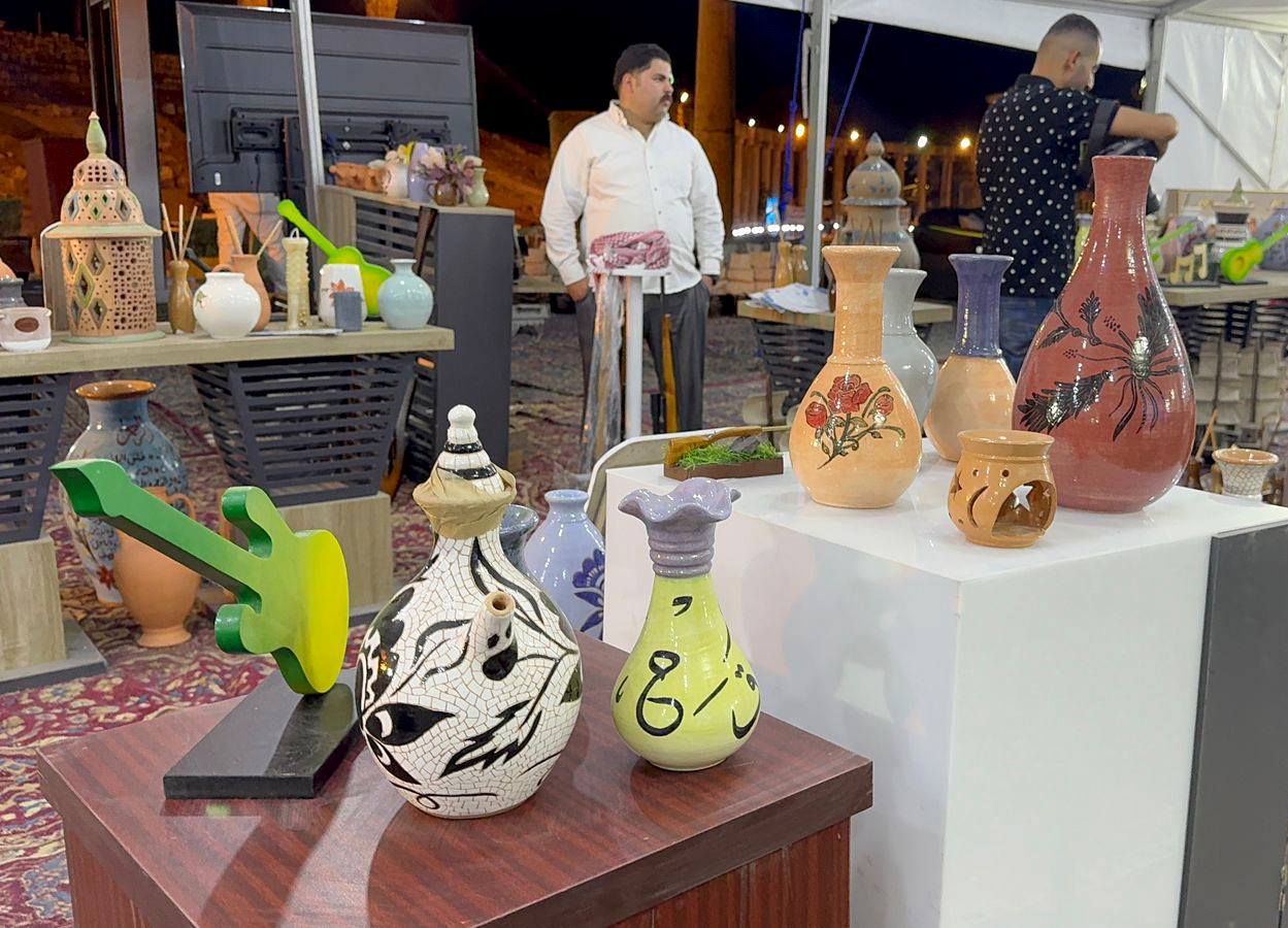 خيمة مراكز الإصلاح والتأهيل تبرز مواهب النزلاء في مهرجان جرش