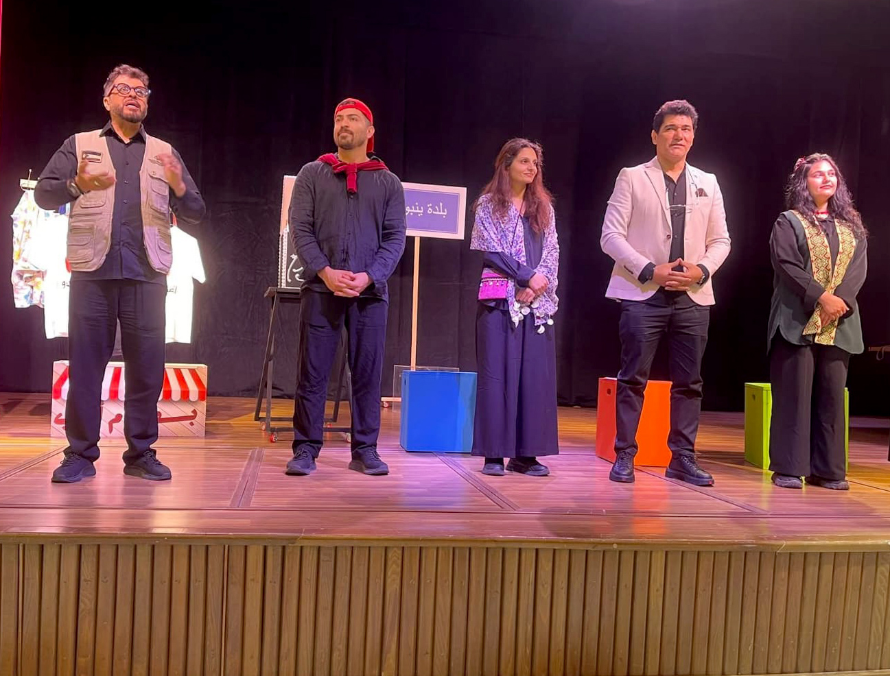 عجلون: عرض مسرحي خارج الصندوق للتوعية بأهمية التعليم المهني