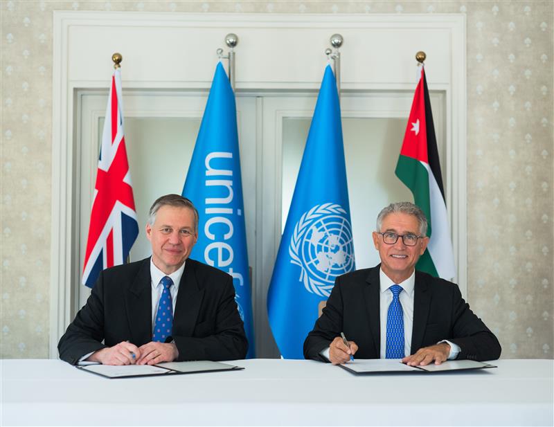 اتفاقية لدعم خدمات المياه للاجئين السوريين في الأردن