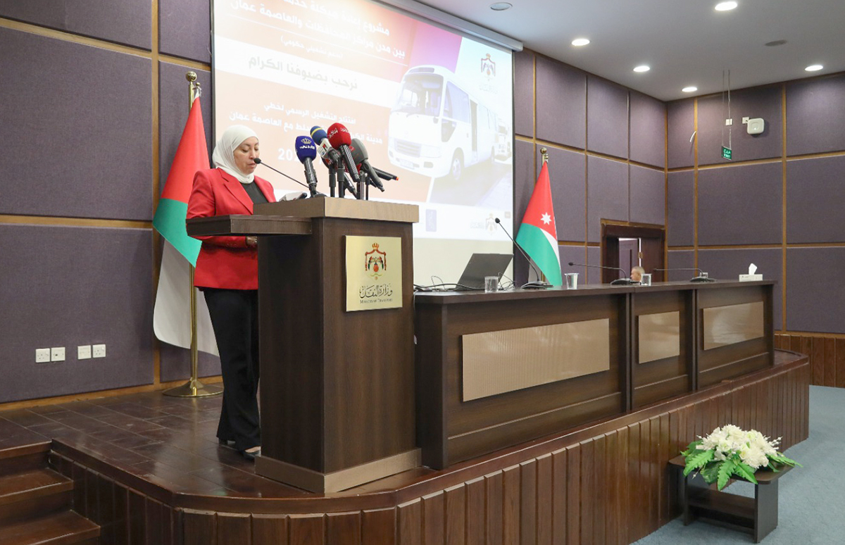 إطلاق التشغيل الرسمي لخطي عمان-الكرك وعمان-السلط