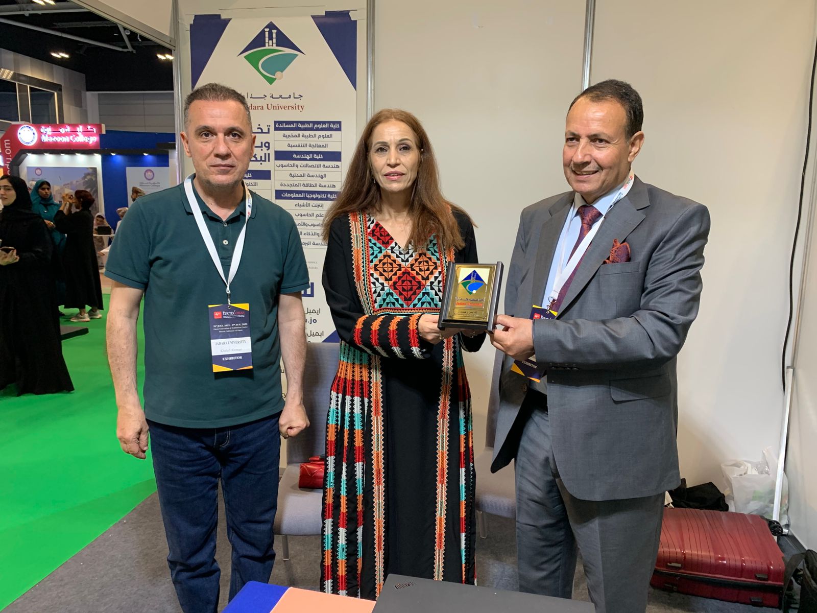 جدارا تشارك بالمعرض الدولي لمؤسسات التعليم العالي في سلطنة عُمان