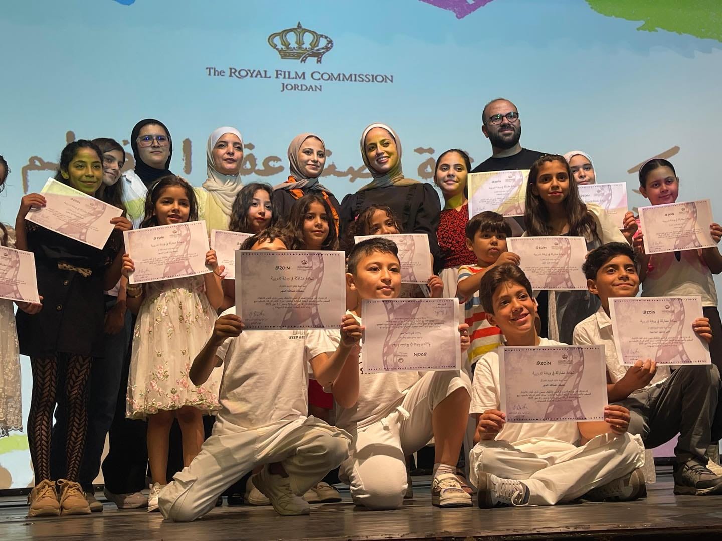 اختتام فعاليات ورشة الفيلم الرقمي في الزرقاء