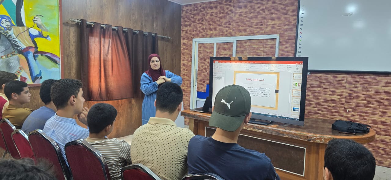 ندوة حول الصحة النفسية في مركز شباب الوسطية