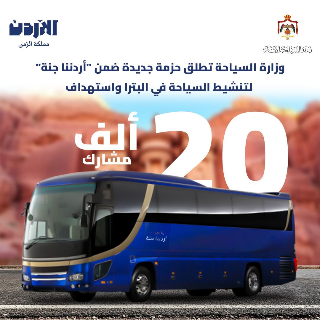 إطلاق  حزمة جديدة ضمن أردننا جنة لتنشيط السياحة في البترا