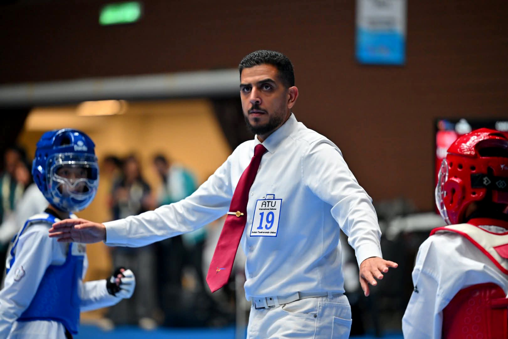 عليان يشارك في تحكيم بطولة آسيا للتايكواندو بماليزيا 