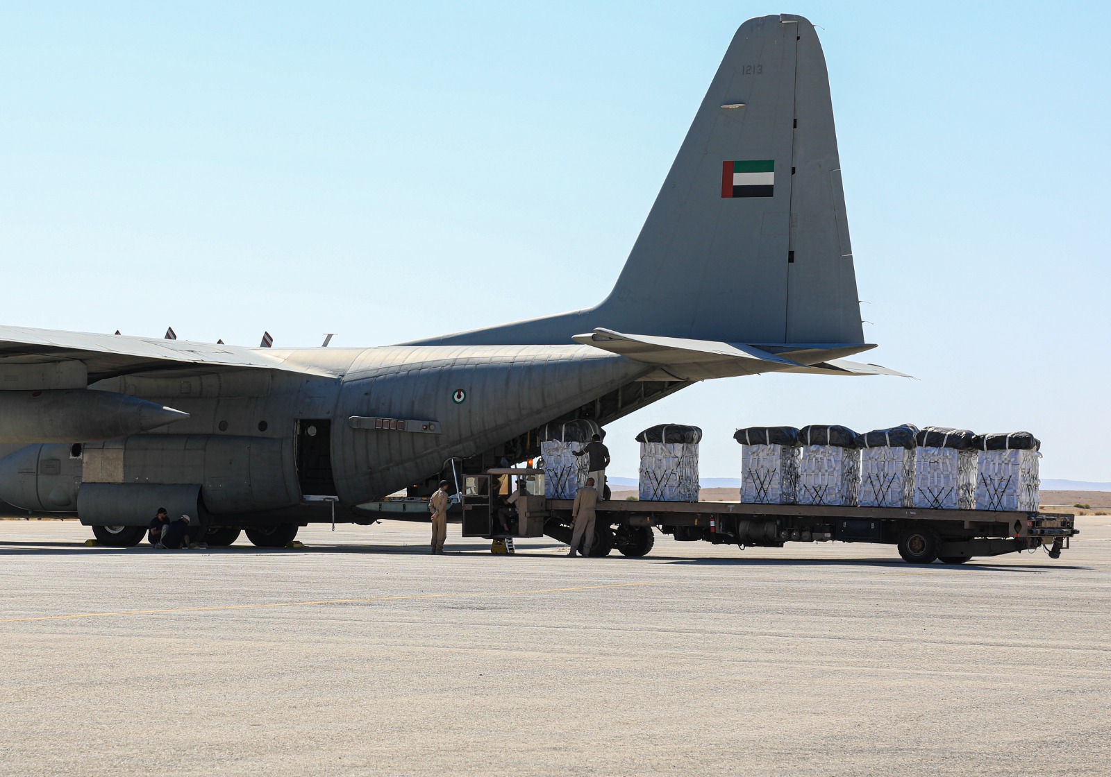 الأردن مستمر بقيادة الجهود الدولية لإرسال المساعدات الجوية إلى غزة