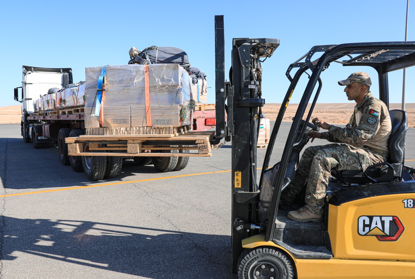 الأردن مستمر بقيادة الجهود الدولية لإرسال المساعدات الجوية إلى غزة