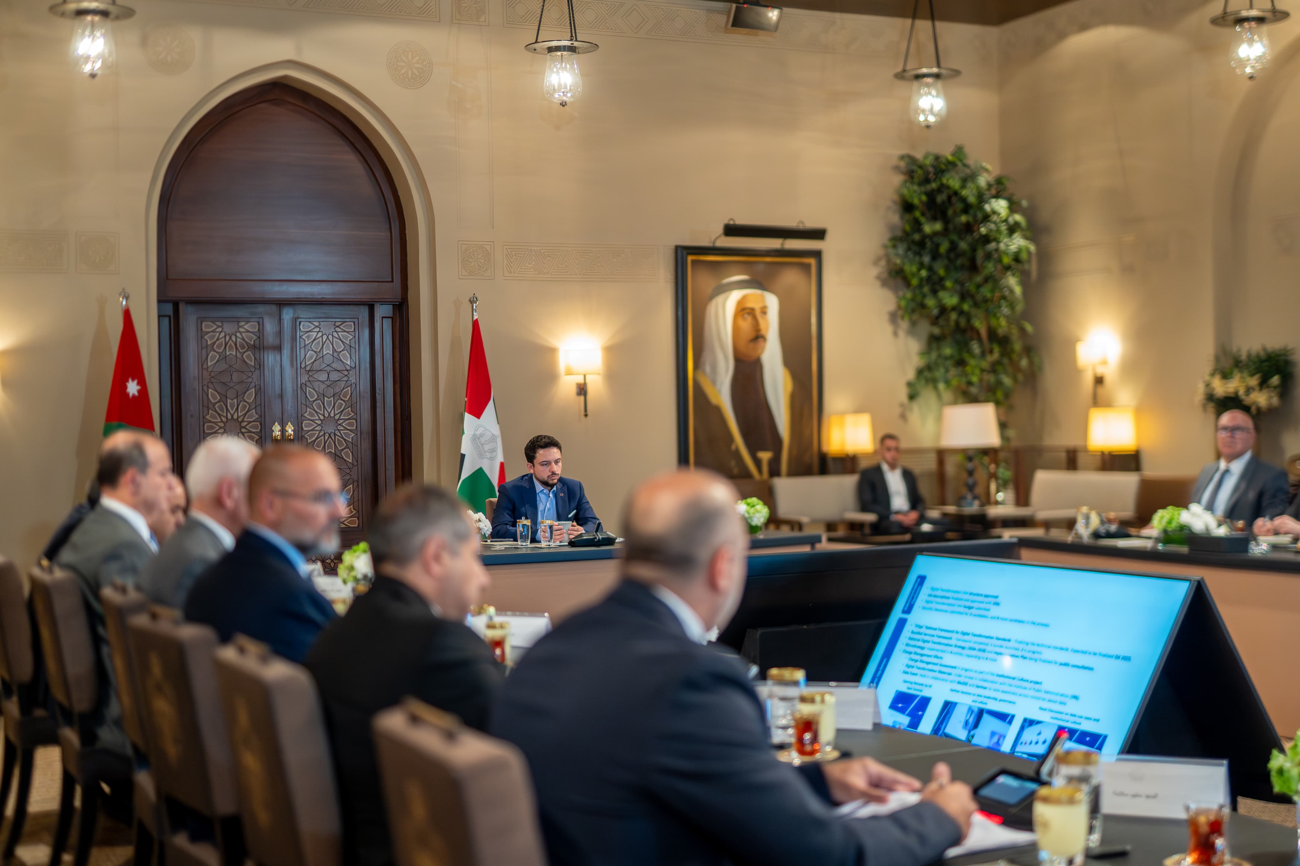 ولي العهد يترأس اجتماعا دوريا للمجلس الوطني لتكنولوجيا المستقبل