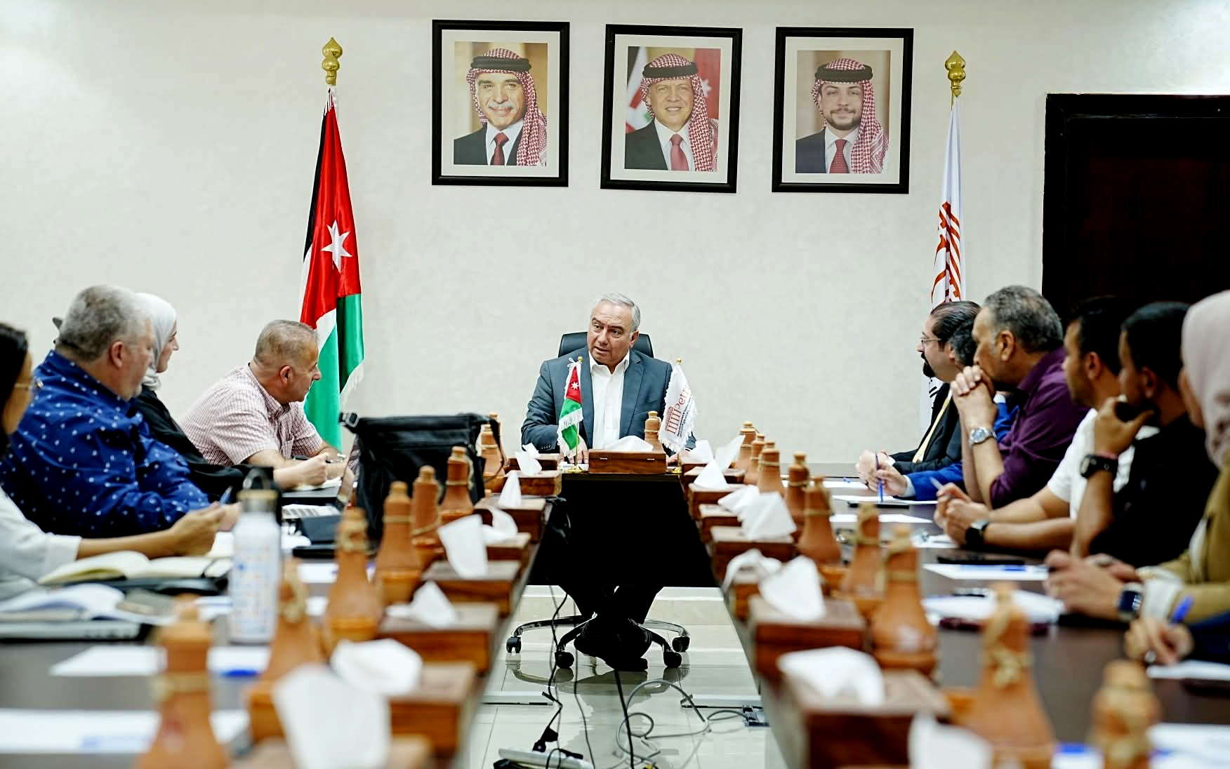 اجتماع تمهيدي في البترا لإطلاق مشروع تطوير المخطط الإقليمي 