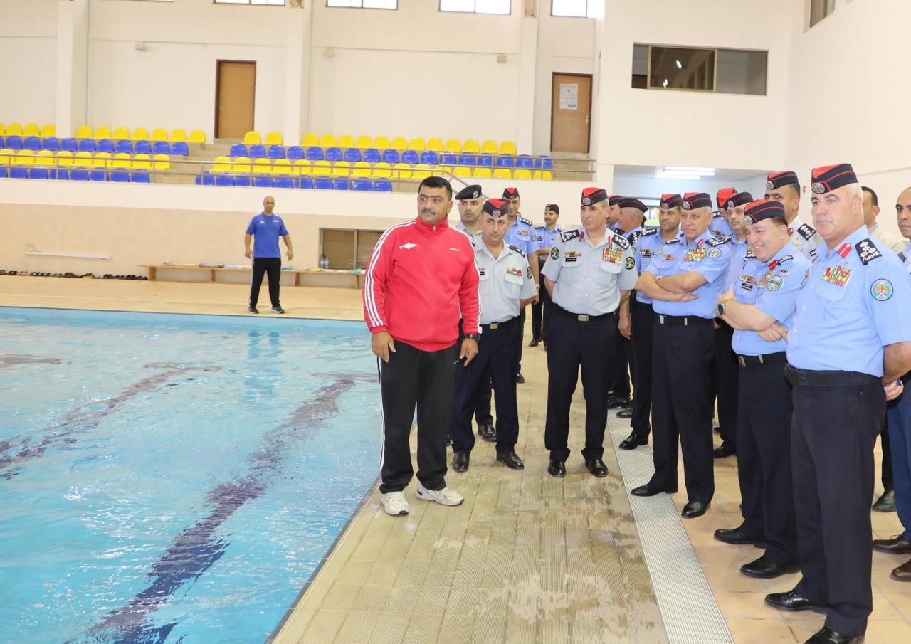 مدير الأمن العام يفتتح المركز الأردني الدولي للحماية المدنية