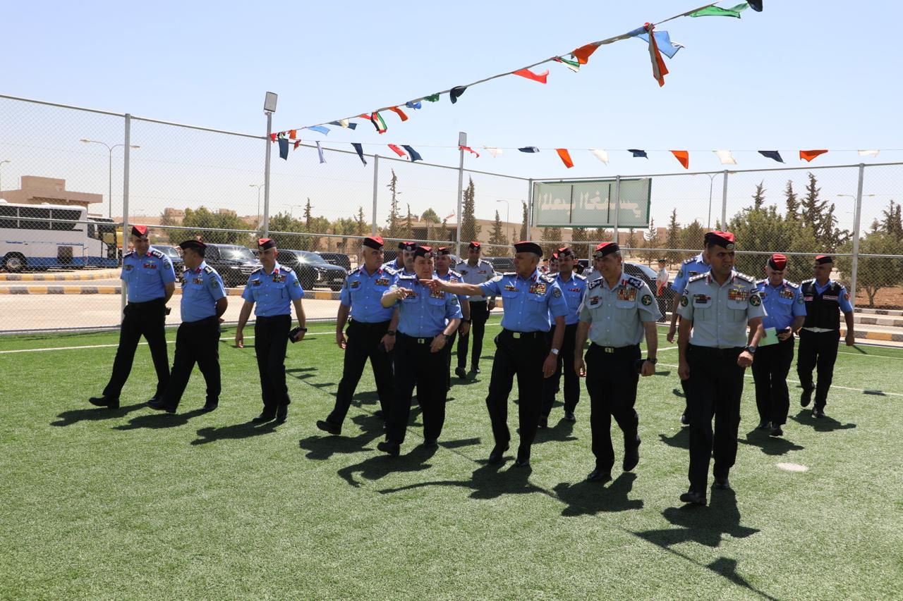 مدير الأمن العام يفتتح المركز الأردني الدولي للحماية المدنية