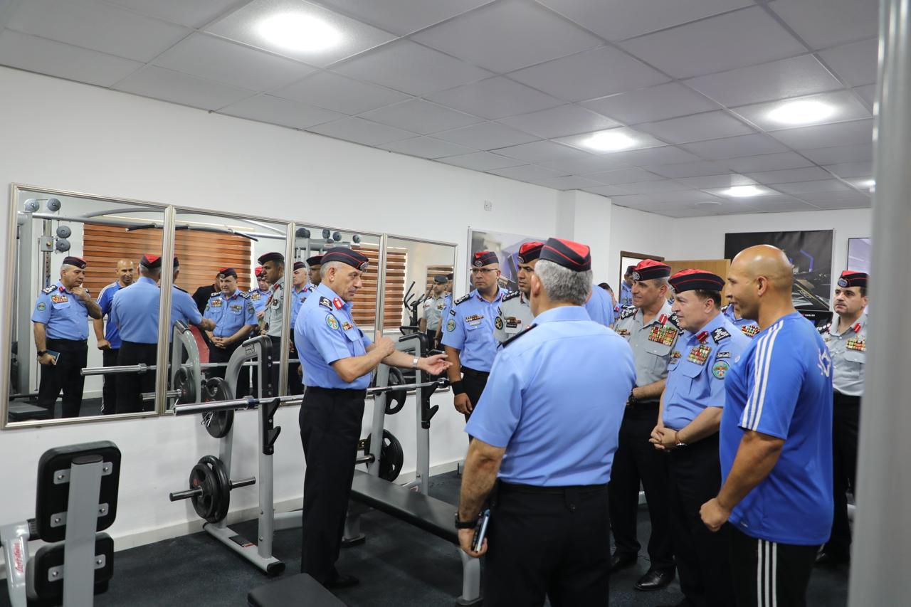 مدير الأمن العام يفتتح المركز الأردني الدولي للحماية المدنية