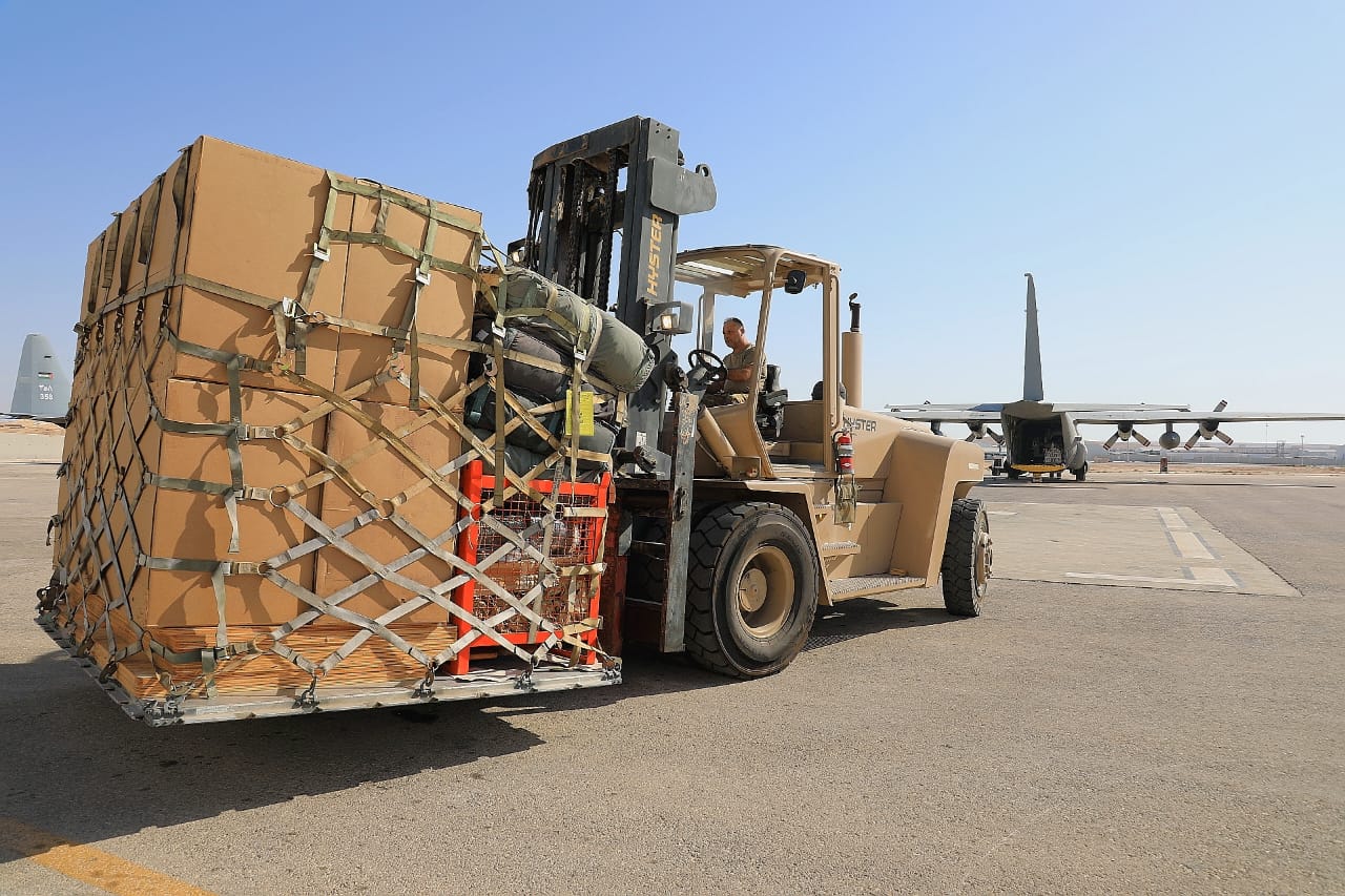 القوات المسلحة الأردنية تنفذ إنزالات جوية جديدة للمساعدات على غزة بمشاركة دولية