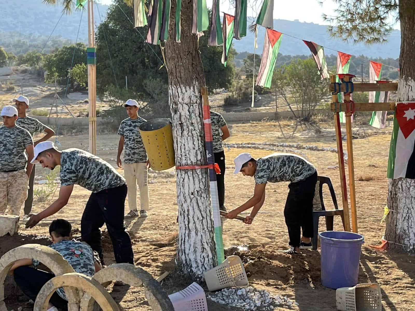 اختتام فعاليات معسكر المغامرة والتحدي في بيت شباب القادسية