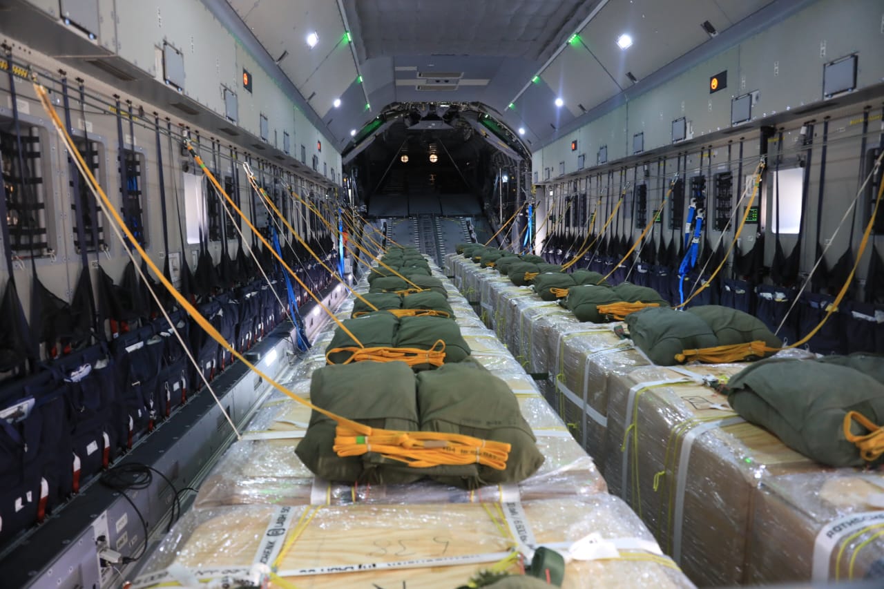 القوات المسلحة تنفذ إنزالات جوية جديدة على غزة بالتعاون مع دول شقيقة وصديقة