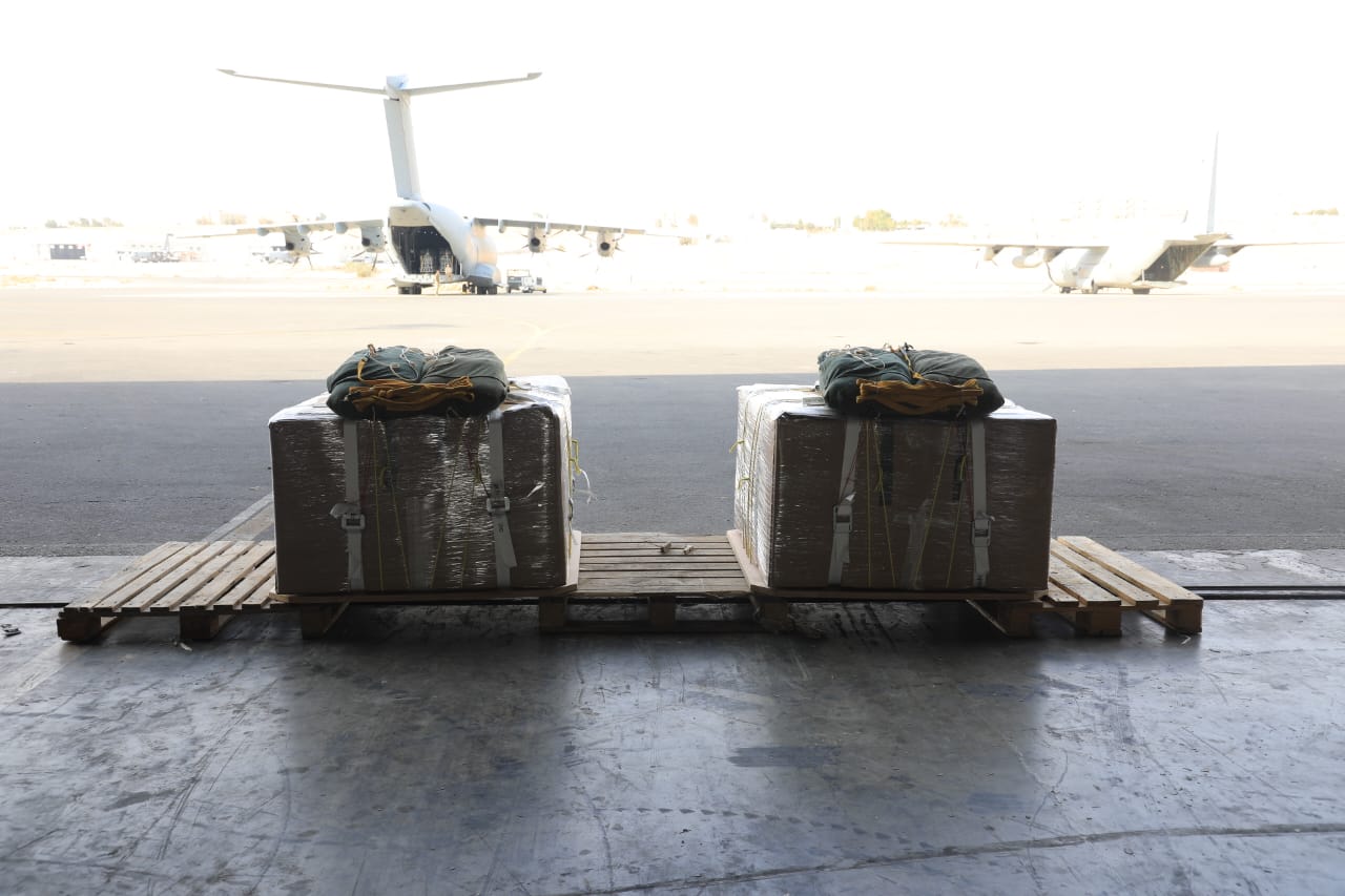 القوات المسلحة تنفذ إنزالات جوية جديدة على غزة بالتعاون مع دول شقيقة وصديقة