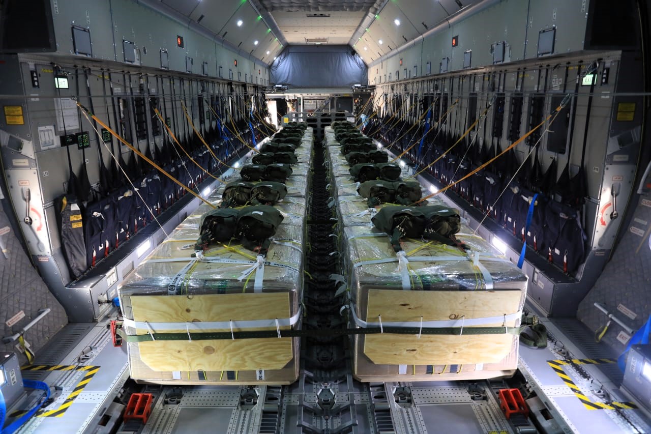 القوات المسلحة تنفذ إنزالات جوية جديدة على غزة بالتعاون مع دول شقيقة وصديقة