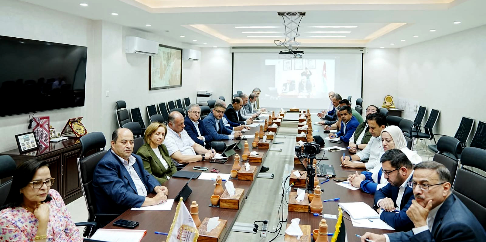 إقليم البترا ومجلس أموال الضمان يبحثان فرص الاستثمار