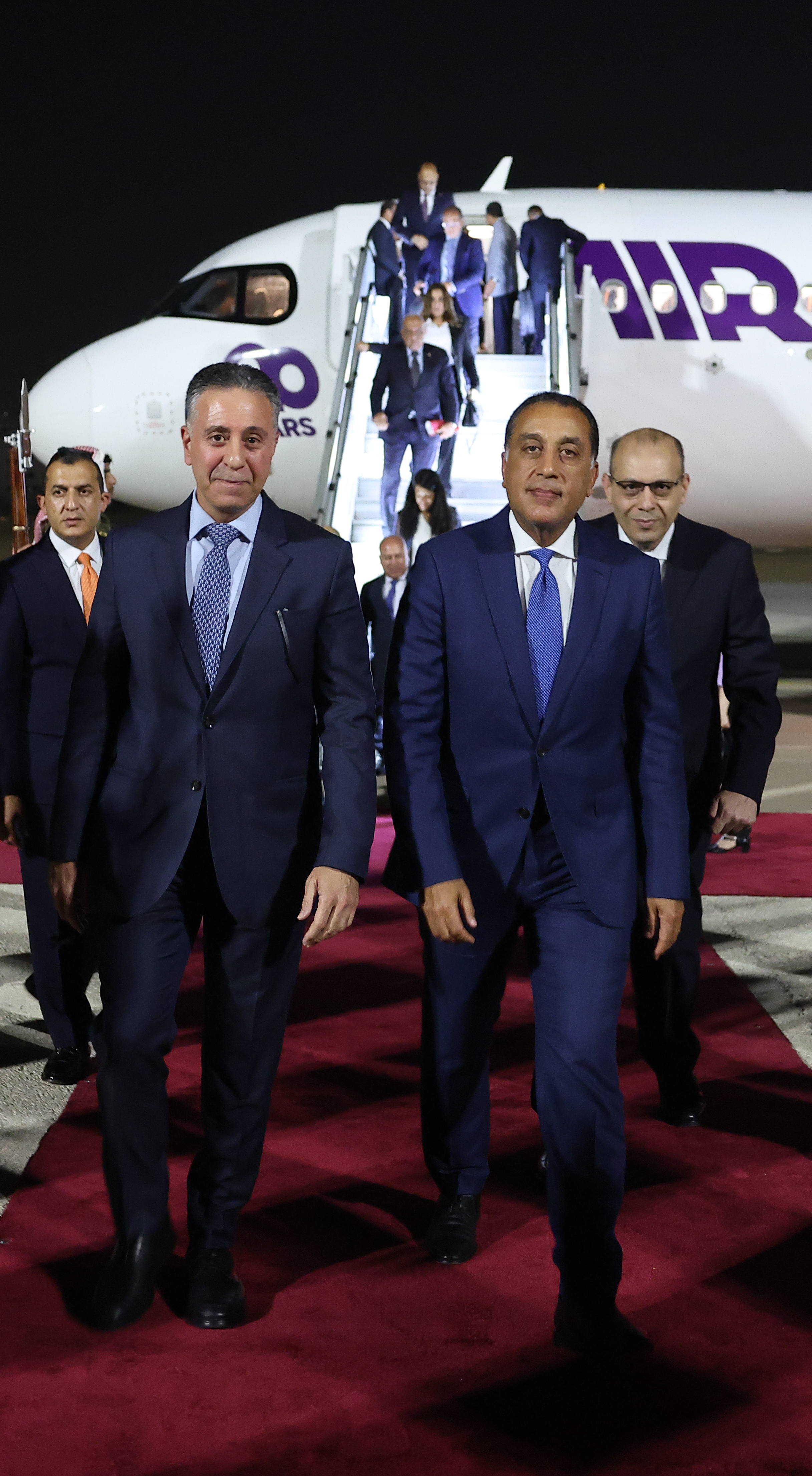 رئيس مجلس الوزراء المصري يصل إلى المملكة لترؤُّس وفد بلاده في اجتماعات اللَّجنة العليا الأردنيَّة - المصريَّة المشتركة