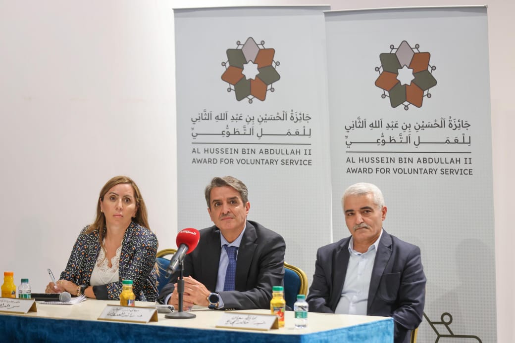 جلسة في معان حول جائزة الحسين بن عبدالله الثاني للعمل التطوعي