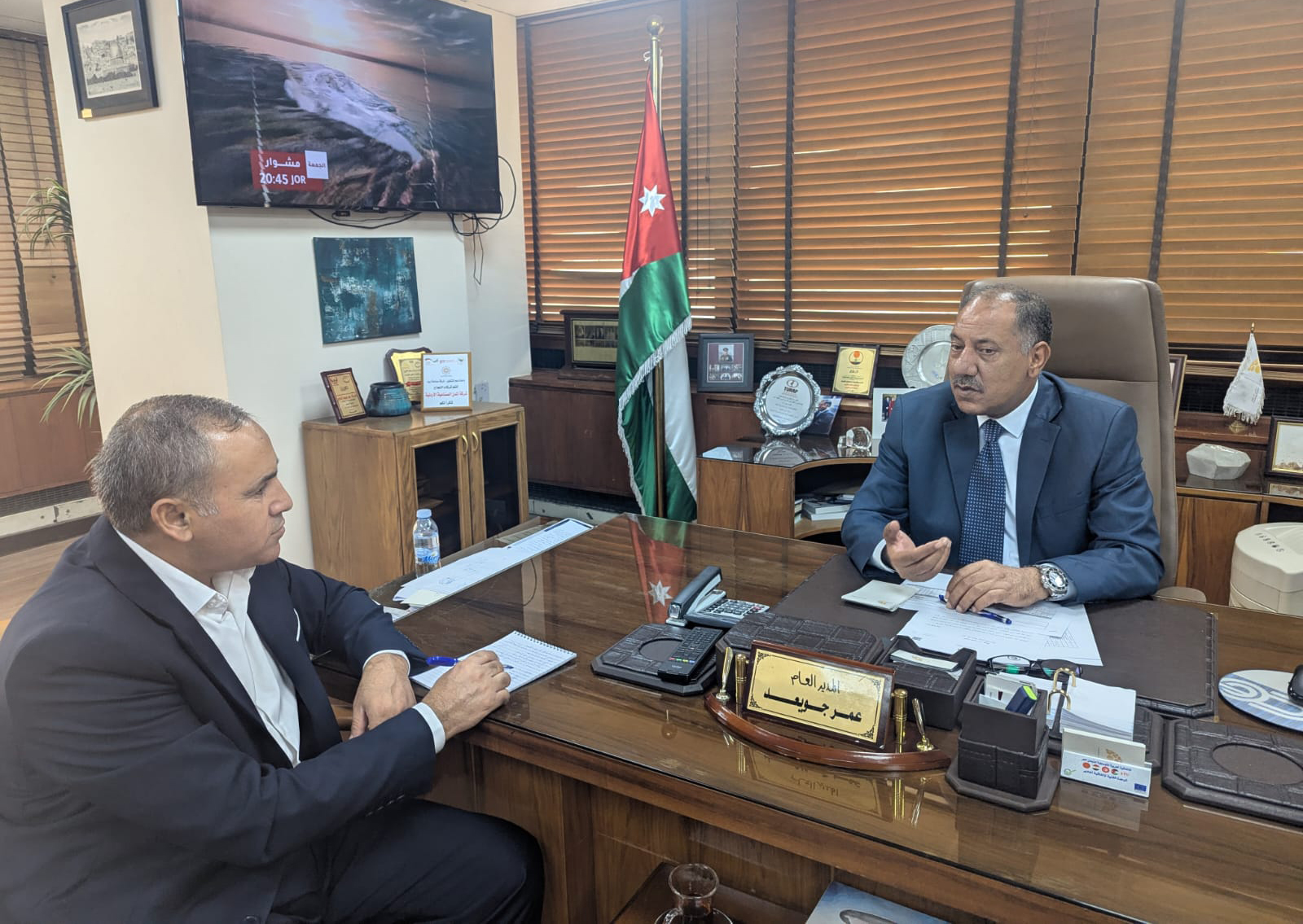 جويعد : مدينة مادبا الصناعية على مشارف استكمال المرحلة الثالثة لتوسيع الاستثمار وفرص العمل