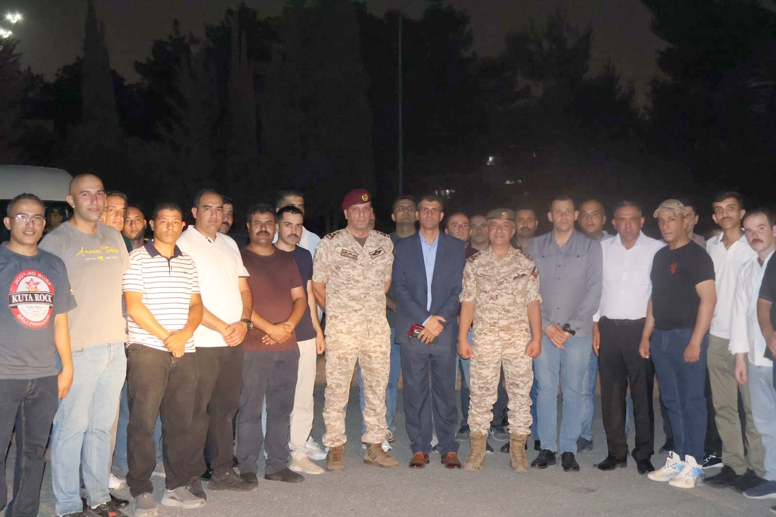 وصول طواقم المستشفى الميداني الأردني غزة83 إلى أرض المهمة