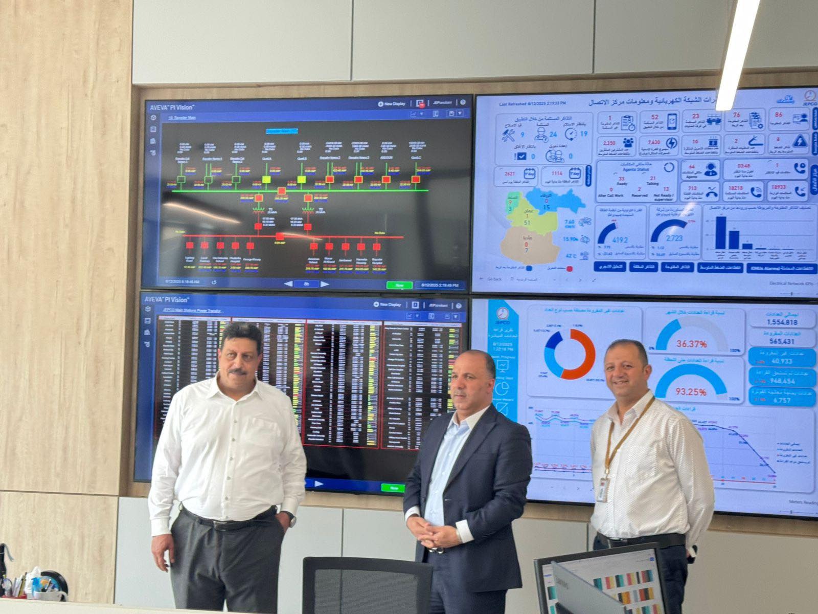 السعايدة يتفقد جاهزية منظومة الكهرباء ويدعو المشتركين لترشيد الاستهلاك
