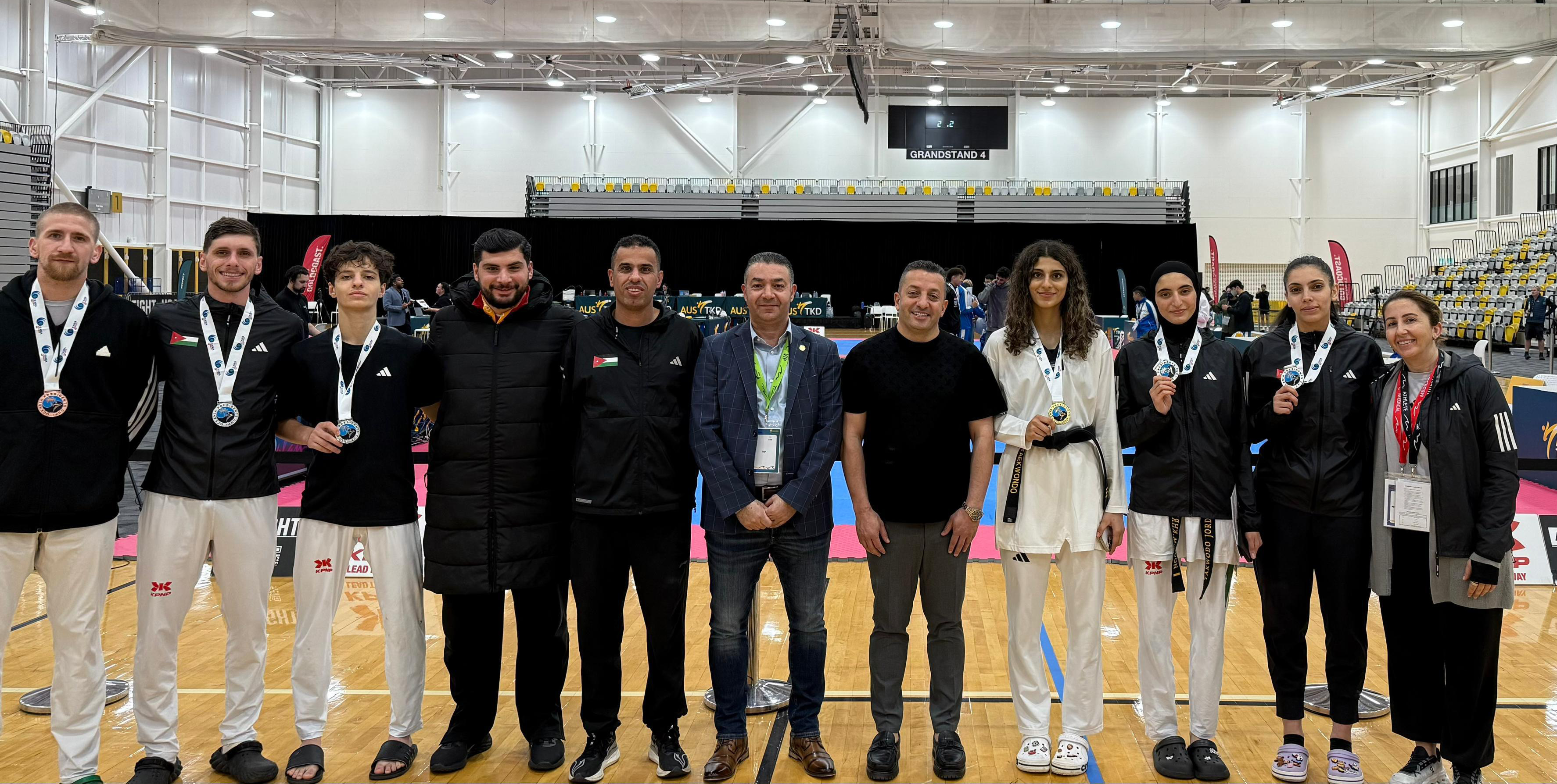 6 ميداليات لمنتخب التايكواندو ببطولة كأس الرئيس في أستراليا