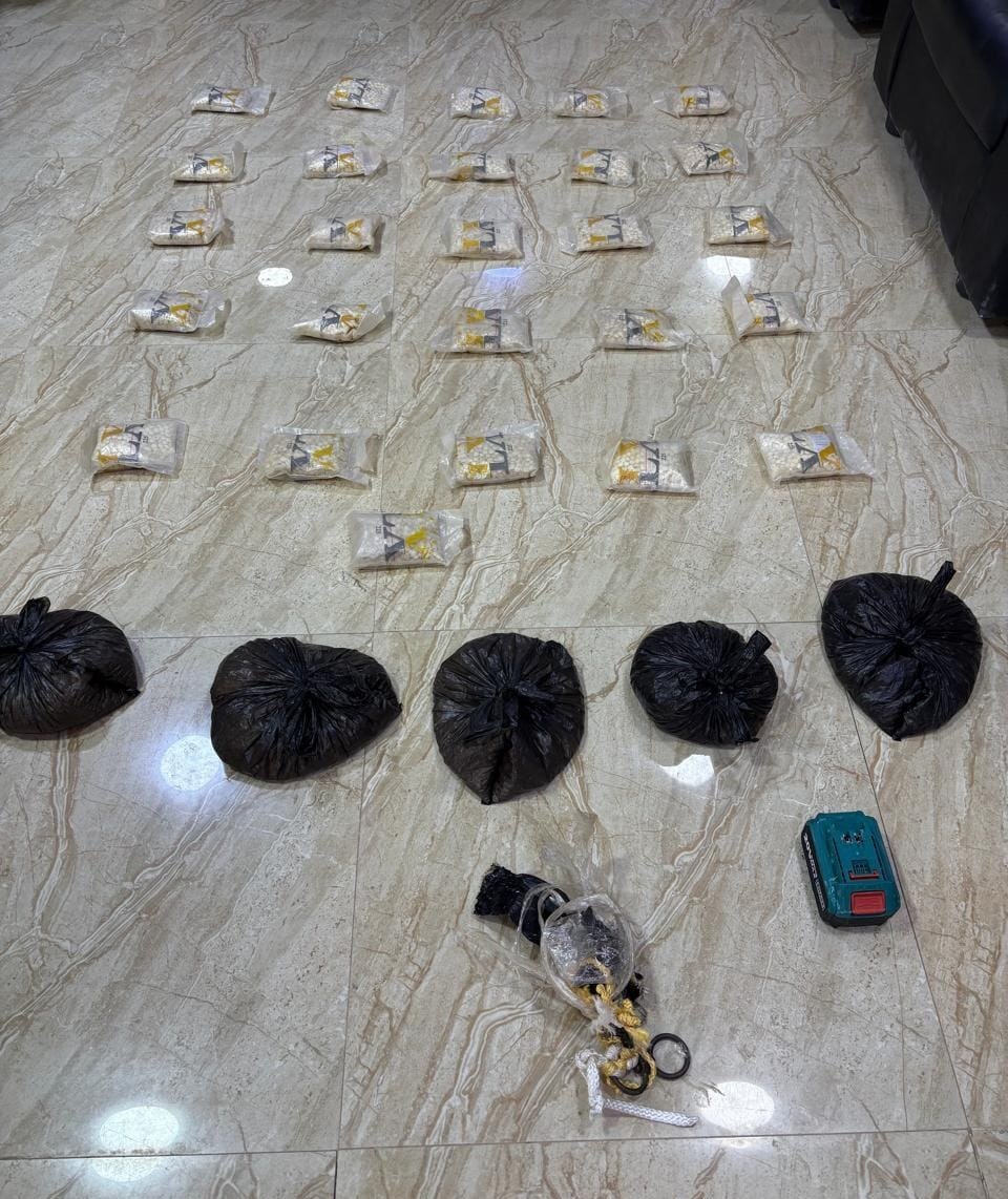 المنطقة العسكرية الشرقية تحبط محاولة تهريب مخدرات بواسطة بالونات