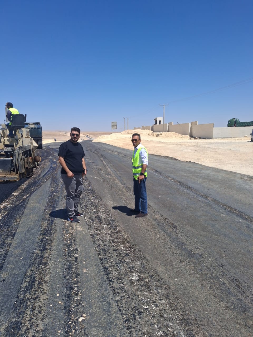 أشغال معان تنجز مشاريع طرق وإنارة بقيمة 1.5مليون دينار