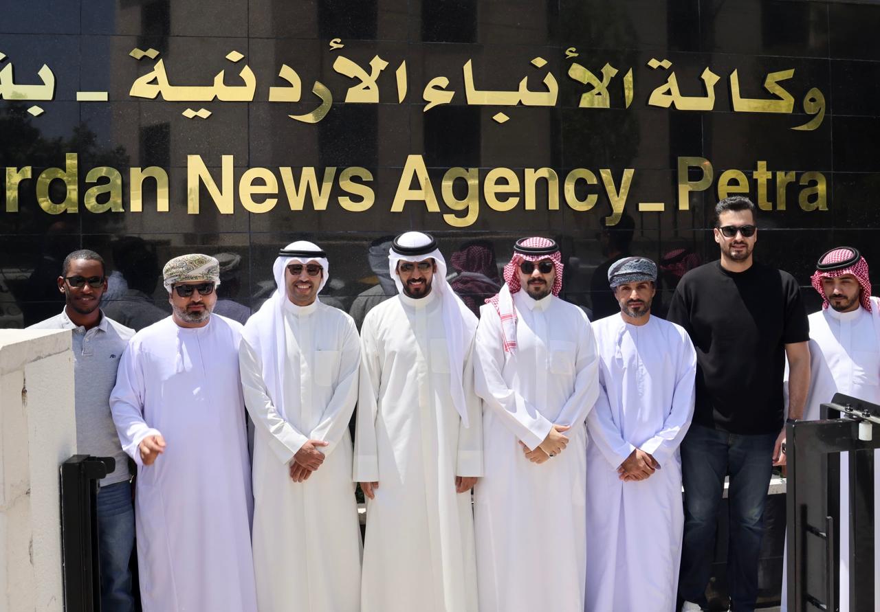 وفد إعلامي خليجي يزور بترا
