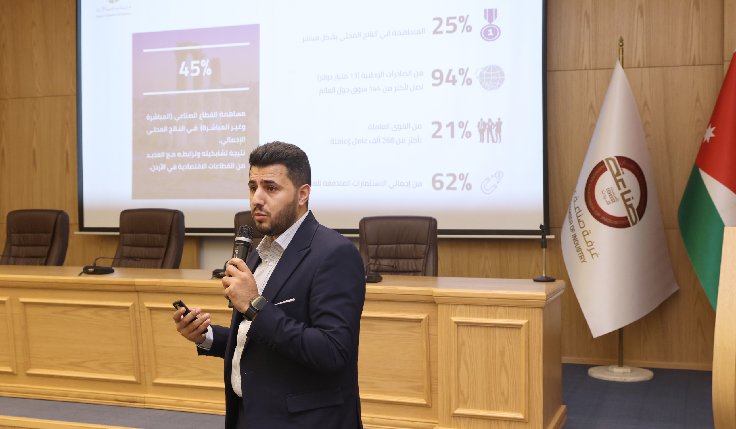 صناعة الأردن : حريصون على تعزيز علاقاتنا الاقتصادية مع دول الخليج