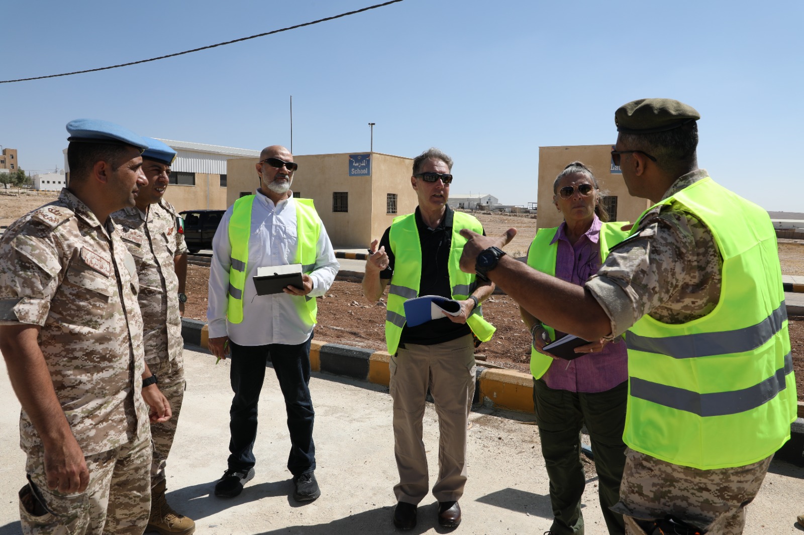 انطلاق التمرين الميداني بقطاعات عين التنين في سلاح الهندسة الملكي