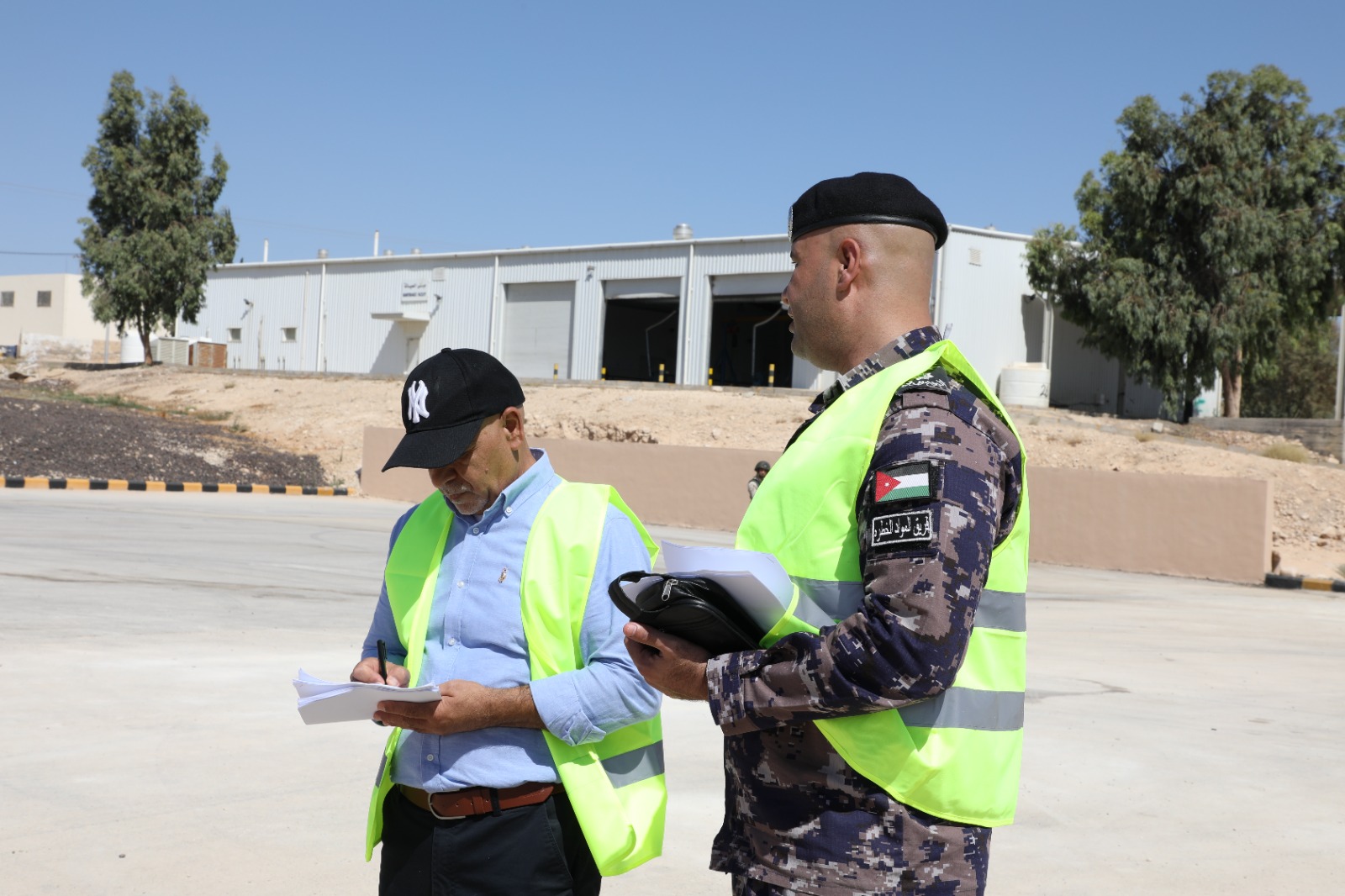 انطلاق التمرين الميداني بقطاعات عين التنين في سلاح الهندسة الملكي