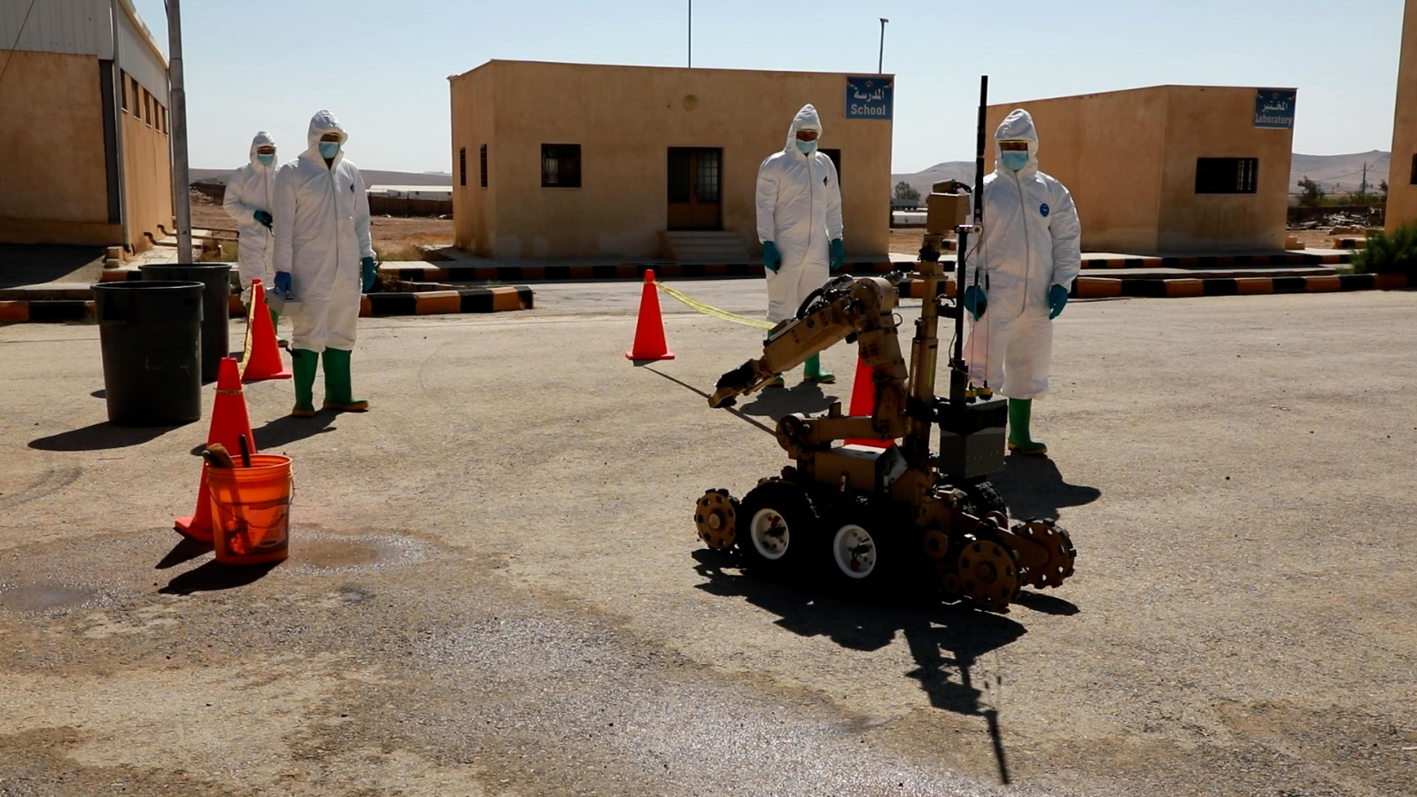 انطلاق التمرين الميداني بقطاعات عين التنين في سلاح الهندسة الملكي