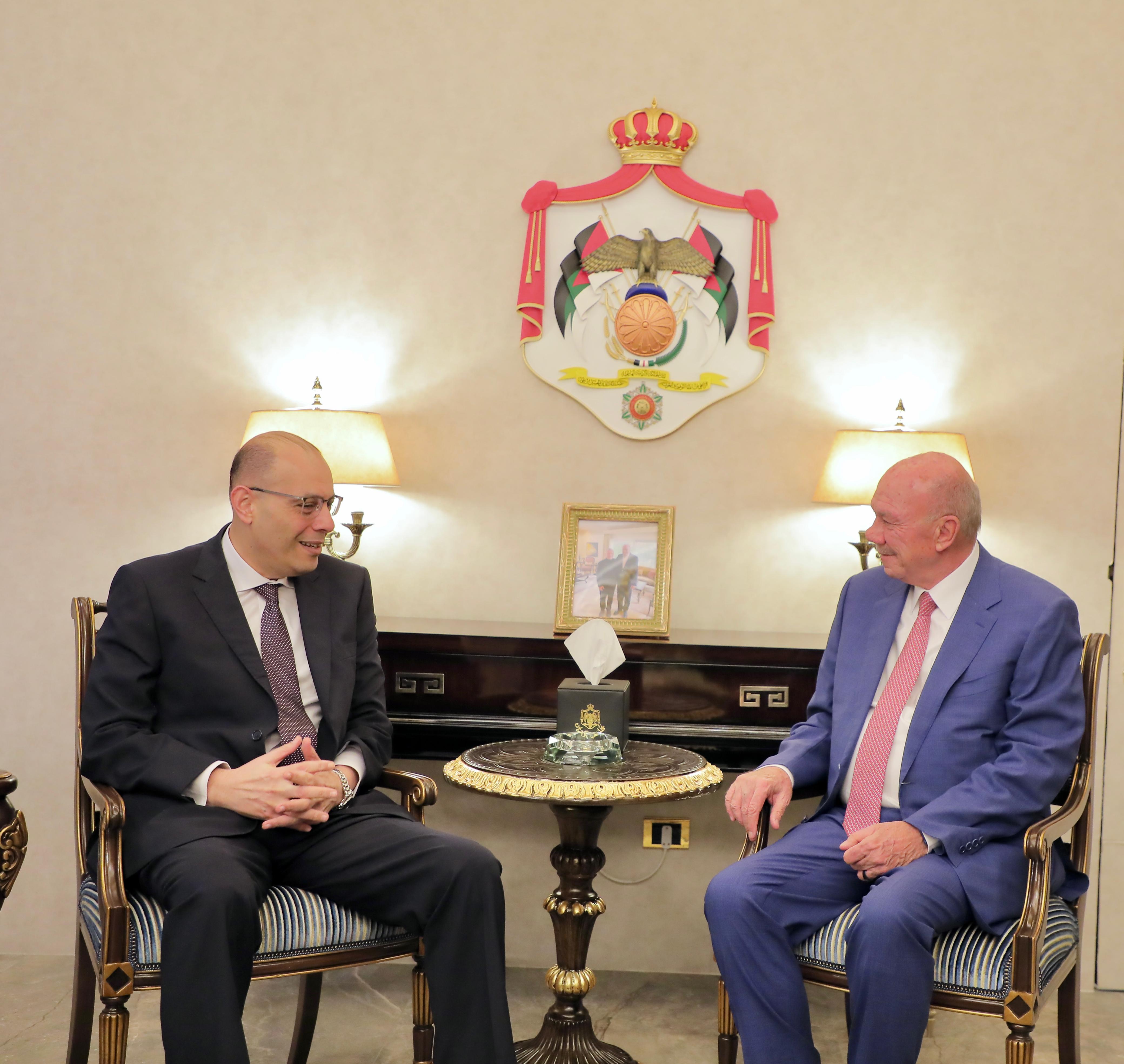 رئيس مجلس الأعيان يبحث مع السفير المصري العلاقات الثنائية وأوضاع المنطقة
