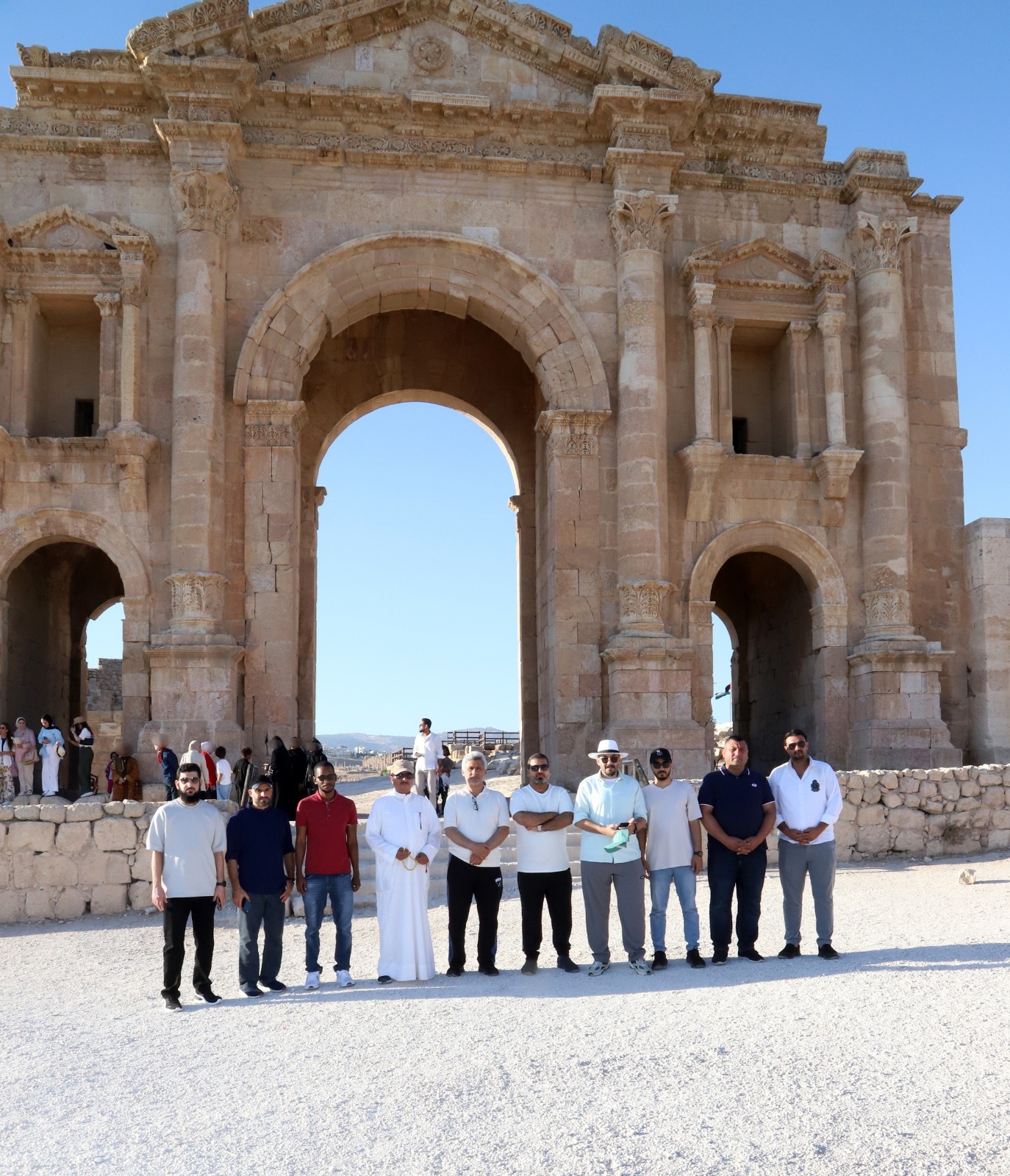 بترا و تنشيط السياحة تنظمان جولة سياحية لوفد وكالات الأنباء الخليجية لعجلون وجرش