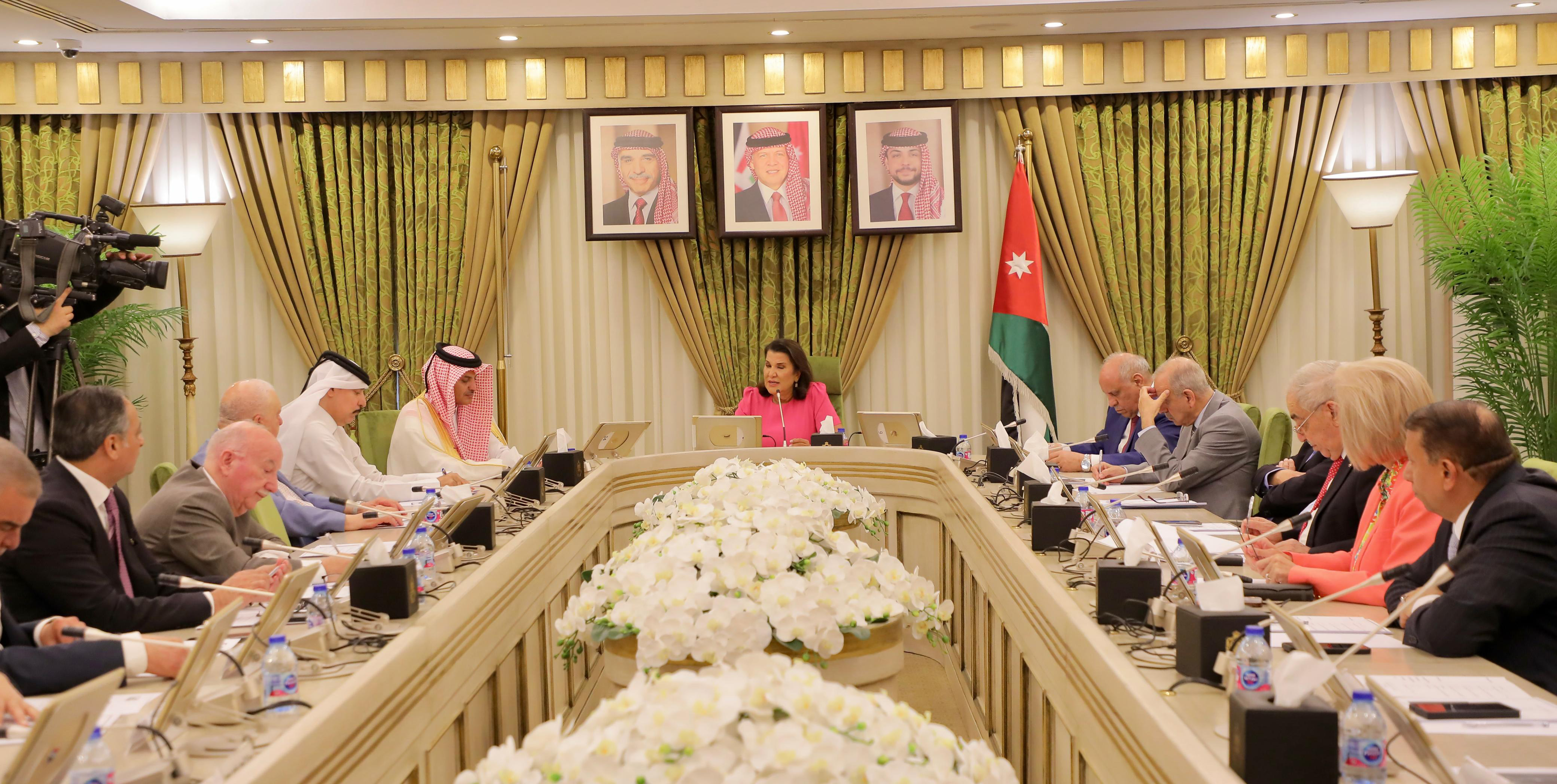 الأخوة الأردنية القطرية في الأعيان تلتقي السفير القطري