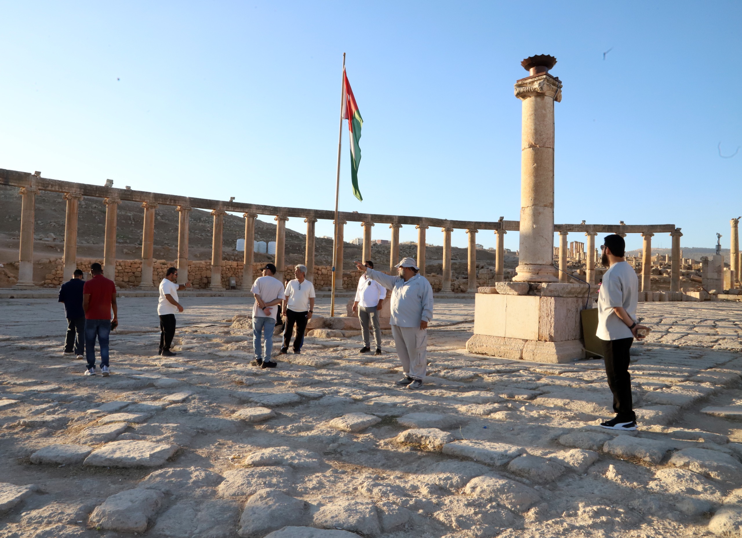 بترا و تنشيط السياحة تنظمان جولة سياحية لوفد وكالات الأنباء الخليجية لعجلون وجرش