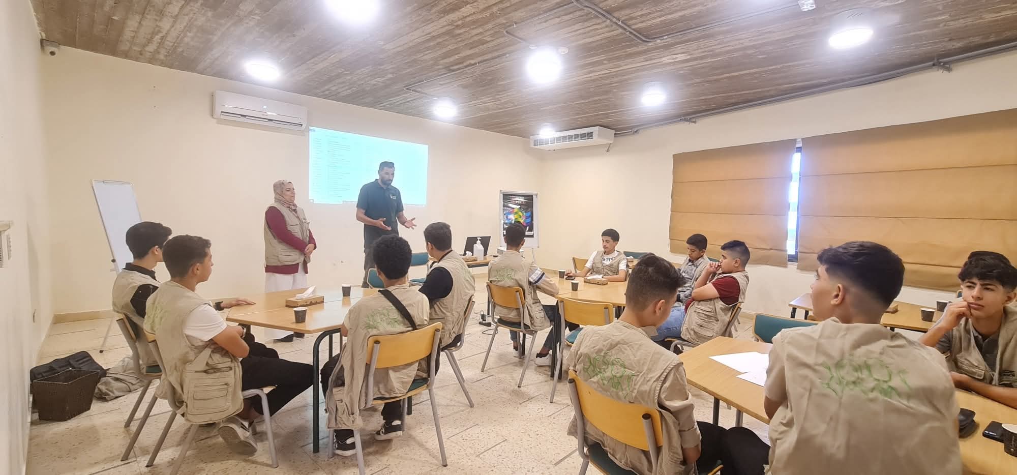 محمية غابات عجلون تختتم المرحلة الثالثة من برنامج فرسان الطبيعة