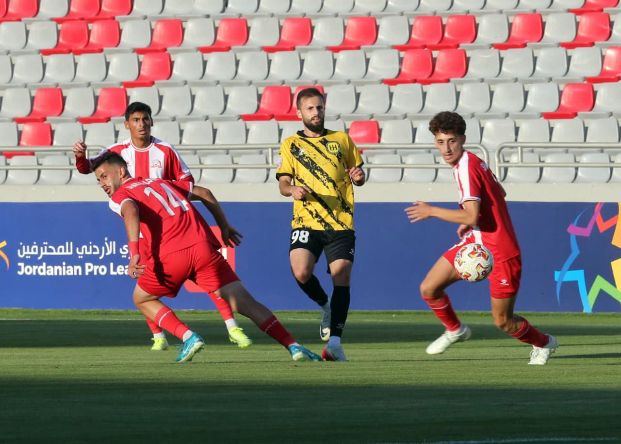 فوزان للرمثا والحسين بدوري المحترفين 