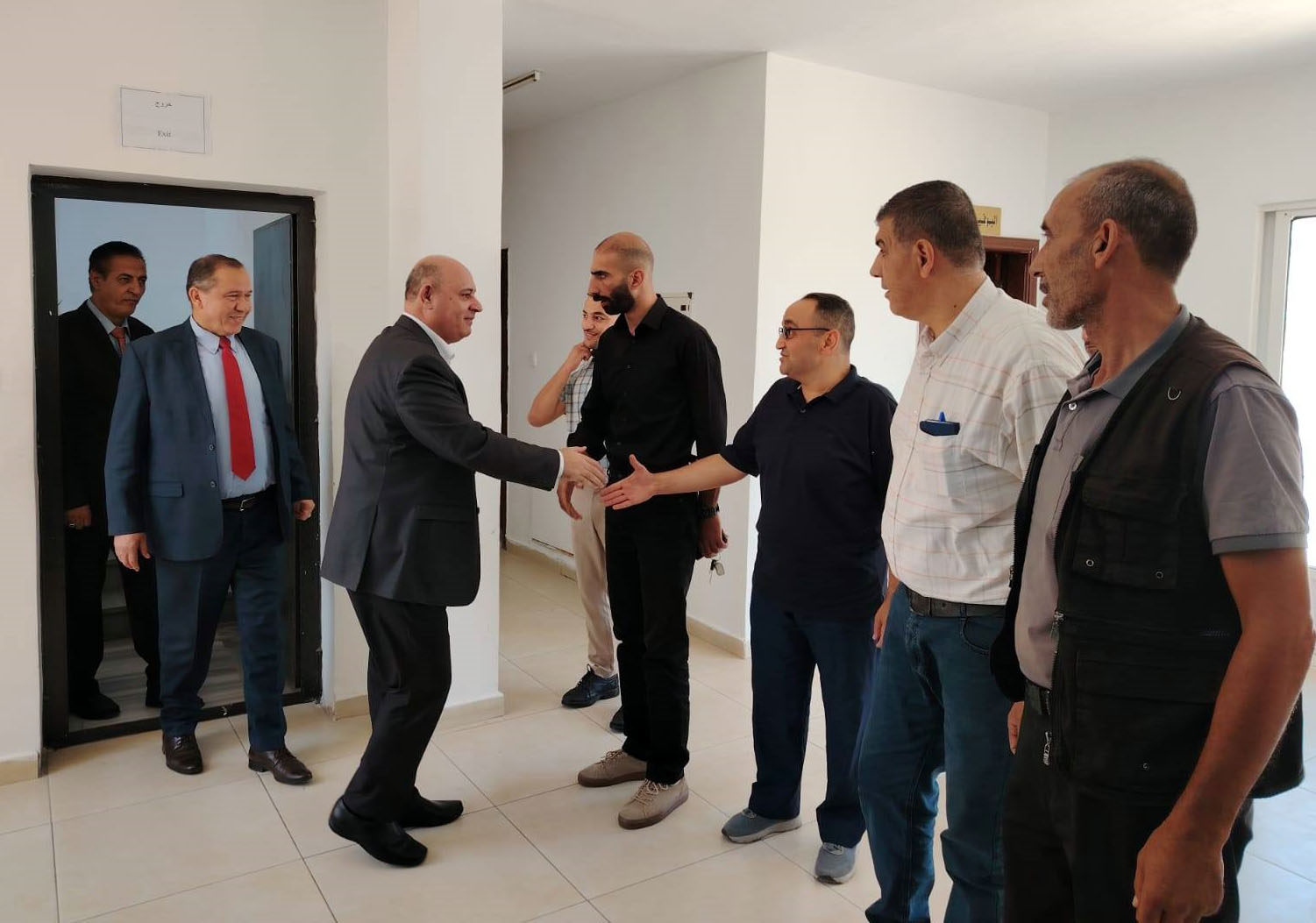 جرش: خريسات وبني ياسين يتفقدان الواقع الخدمي والمروري في منطقة سوف