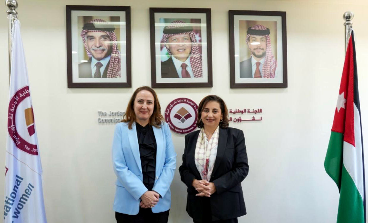 بحث التعاون بين اللجنة الوطنية والهيئة الأممية لدعم تمكين المرأة