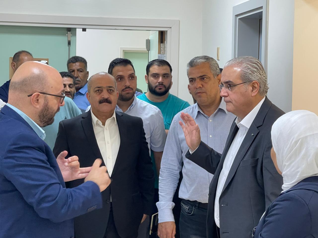 وزير الصحة: 10 فرق تعمل لتجهيز مستشفى الأميرة بسمة الجديد