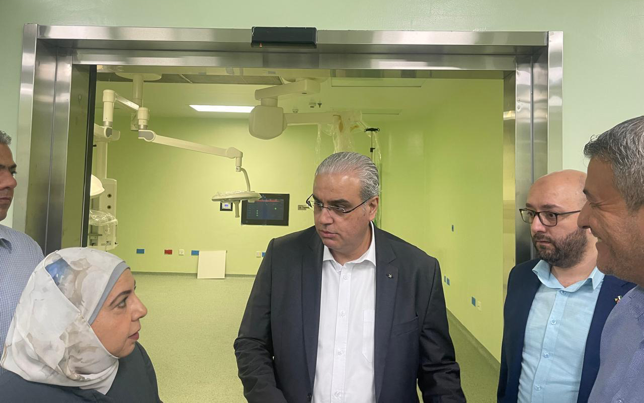 وزير الصحة: 10 فرق تعمل لتجهيز مستشفى الأميرة بسمة الجديد