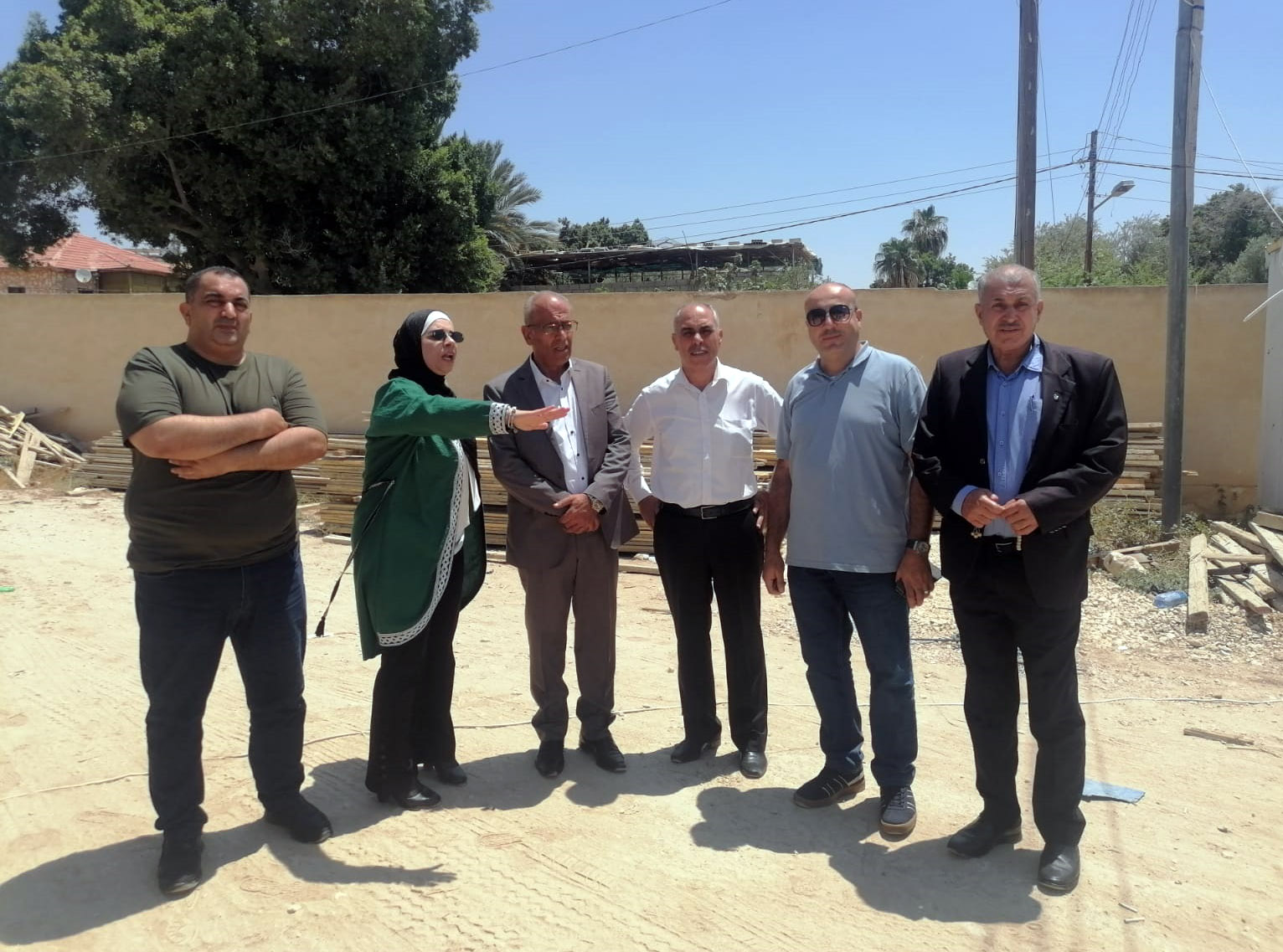 رئيس لجنة مجلس محافظة البلقاء يتفقد المشاريع الممولة من موازنة المجلس